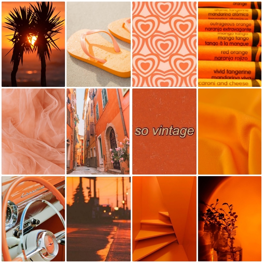 🍊Orange & Tangerine Tones